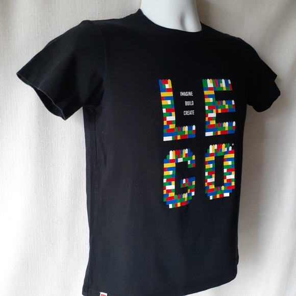 Legos boys black short sleeve graphic t-shirt size (11-12) - Picture 4 of 8